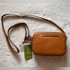 Fossil Liza Camera Bag in Camel